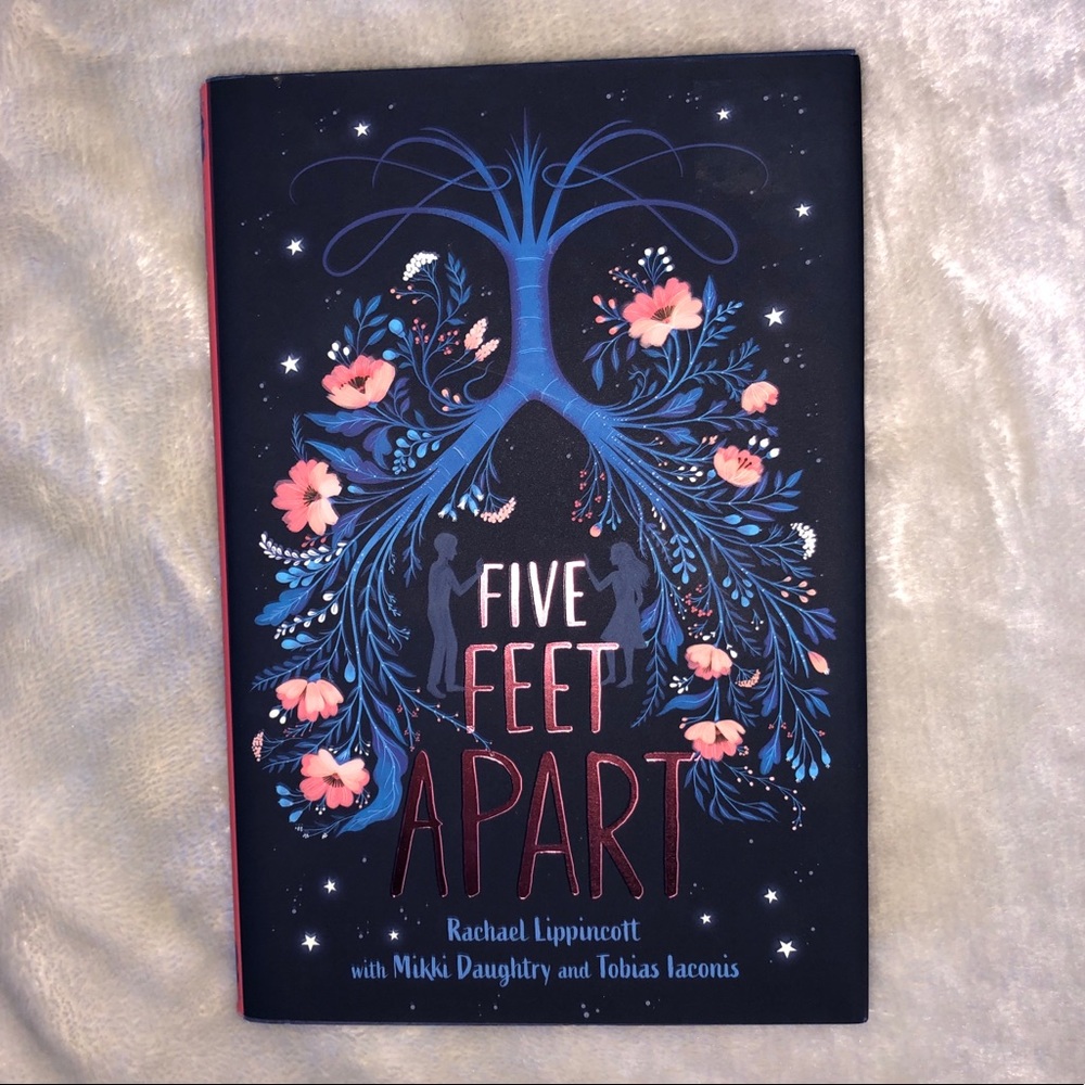“five feet apart” hardcover book
